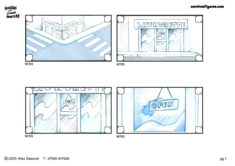 Series Format Early Storyboard Test