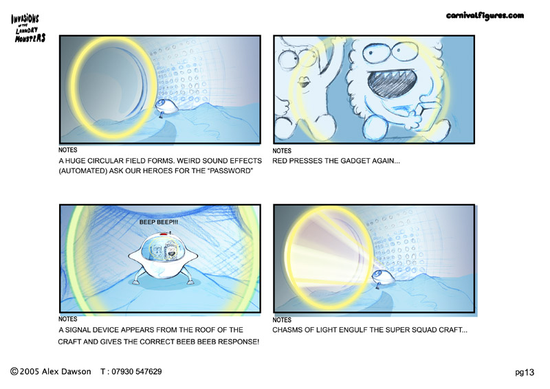 Series Format Early Storyboard Test