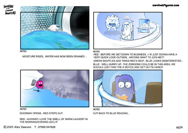 Series Format Early Storyboard Test