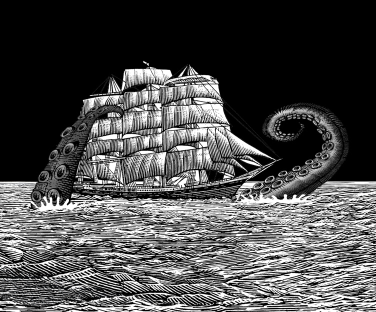 Kraken Rum animation and motion design promo