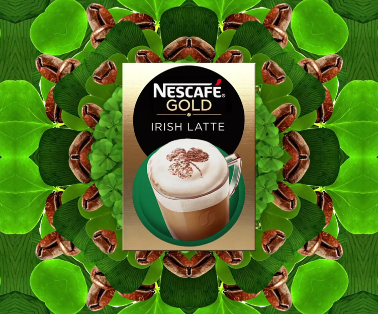 Nescafé Gold — Salted Irish Latte